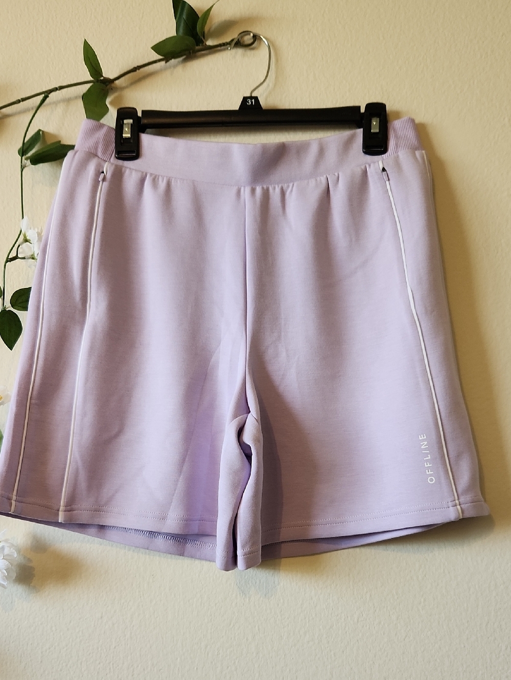 Aerie - NWT Lavender Chillup Long Shorts - M